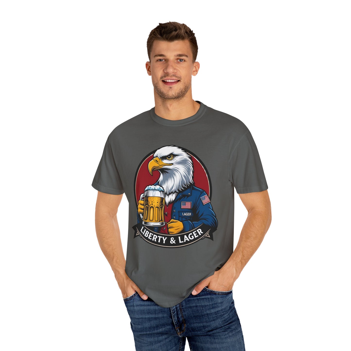 Unisex Eagle Graphic Tee - Liberty & Lager