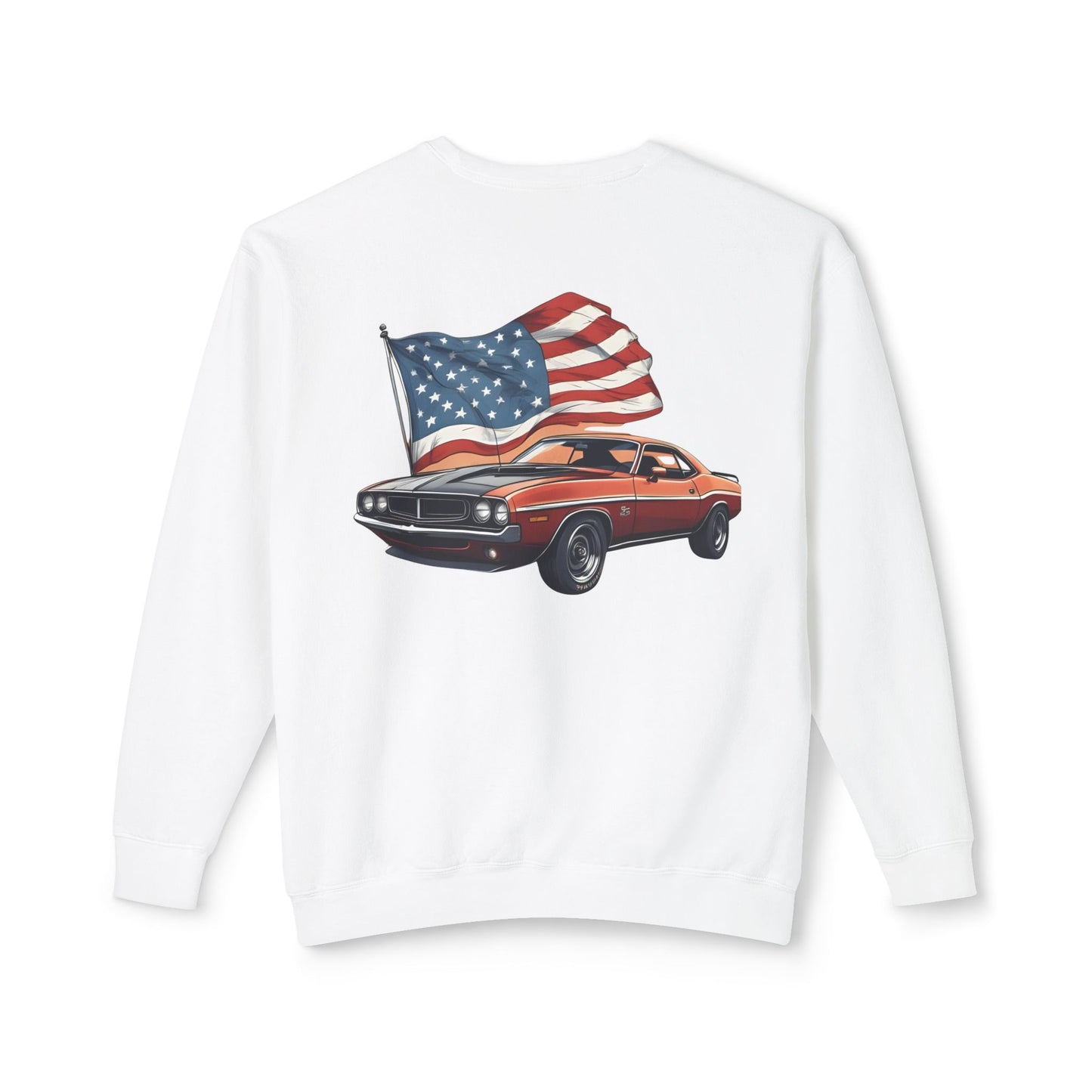 Patriotic Car Sweatshirt | Freedom Apparel