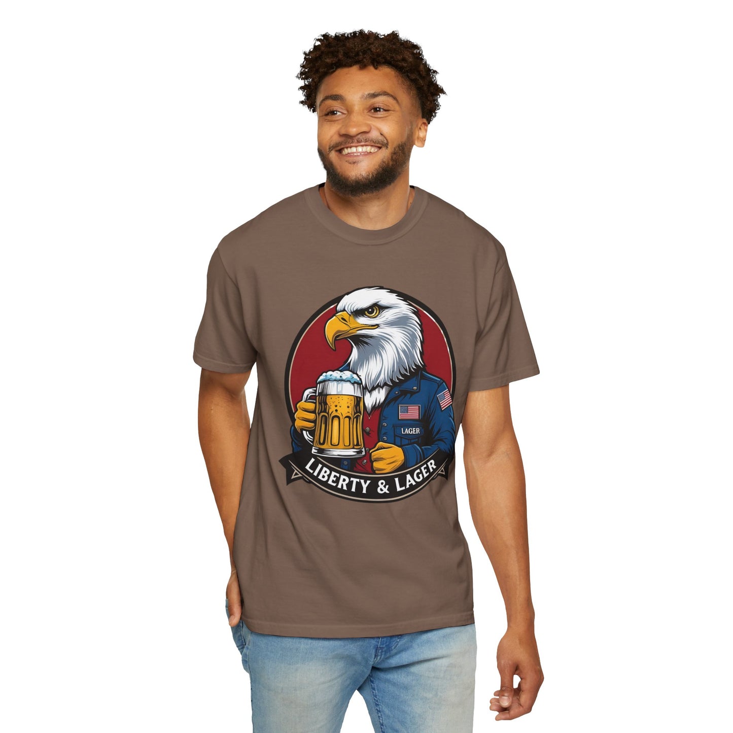 Unisex Eagle Graphic Tee - Liberty & Lager