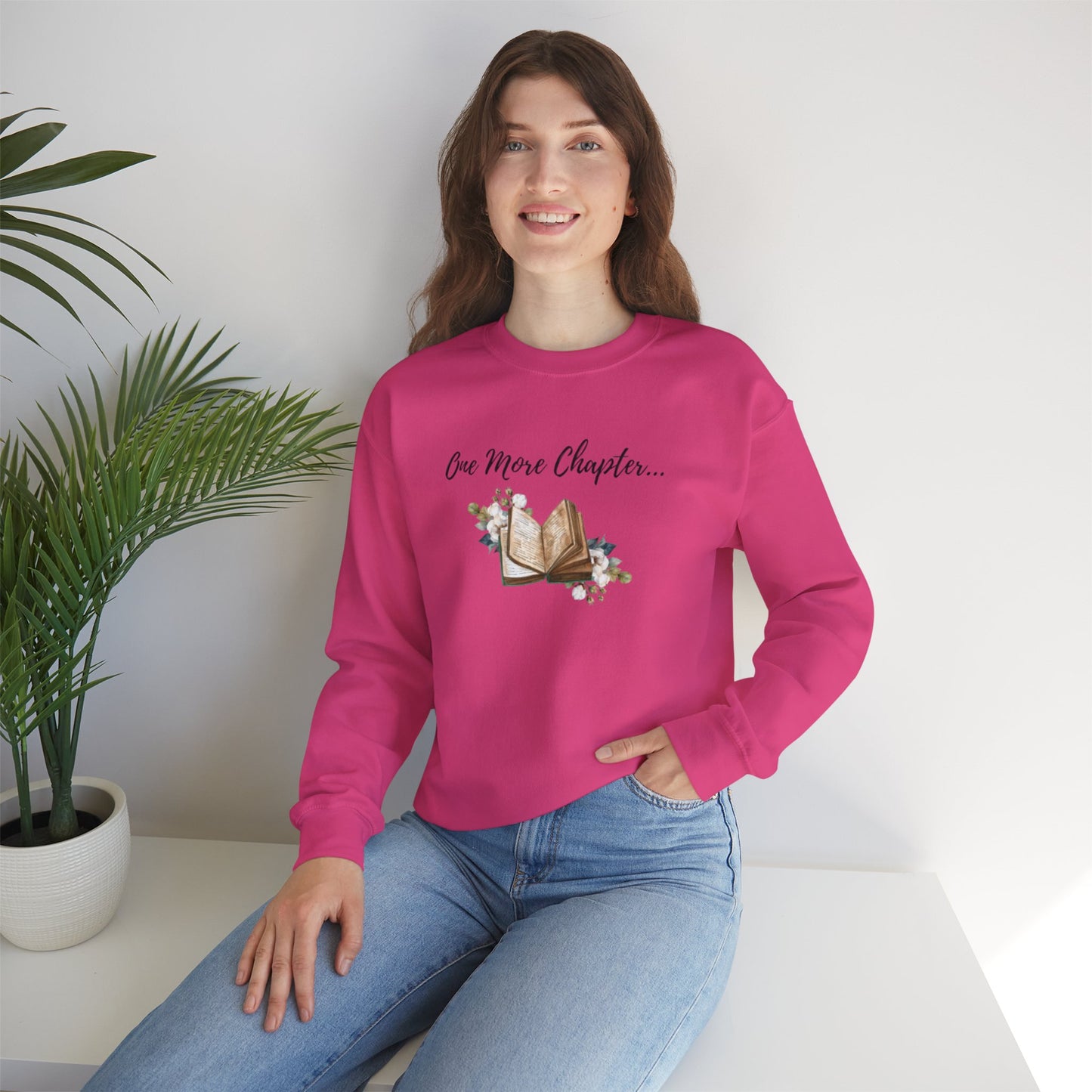 Book Lovers' Unisex Crewneck Sweatshirt - Cozy Literary Gift for Book Lovers