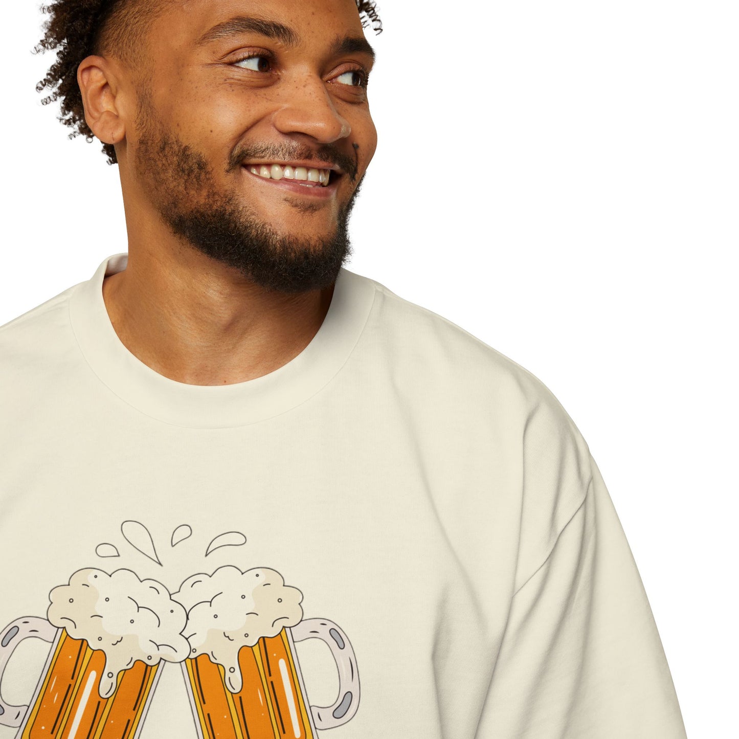 American Beer Lover's Tee | Men's Oversized Shirt
