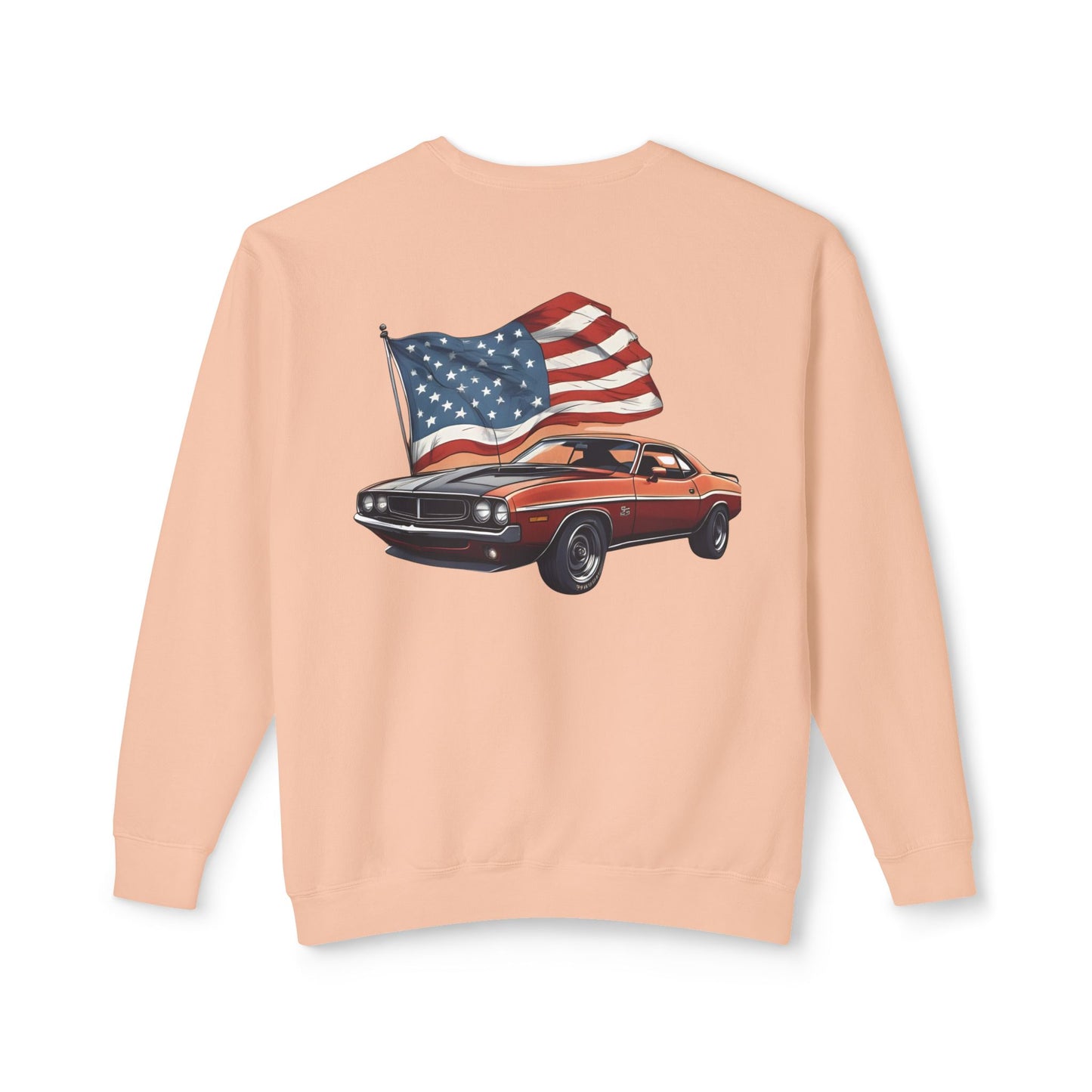 Patriotic Car Sweatshirt | Freedom Apparel