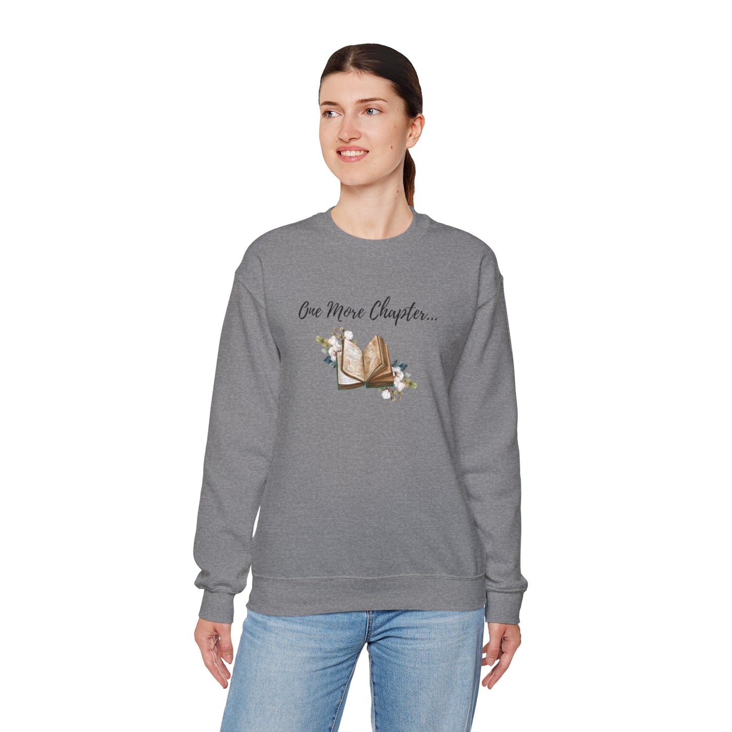 Book Lovers' Unisex Crewneck Sweatshirt - Cozy Literary Gift for Book Lovers
