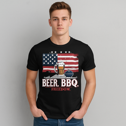 Men's T-Shirt - Round-Neck Beefy-T® Short-Sleeve Tee