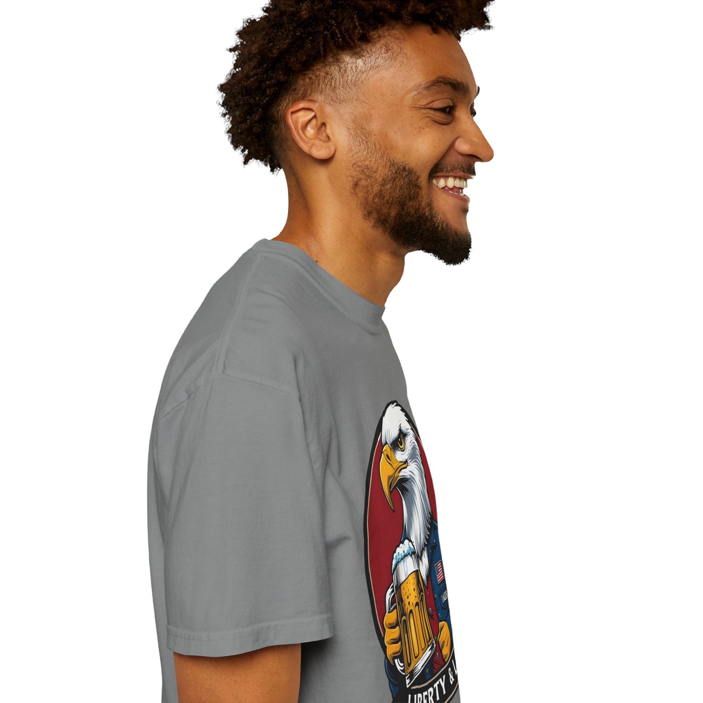 Unisex Eagle Graphic Tee - Liberty & Lager