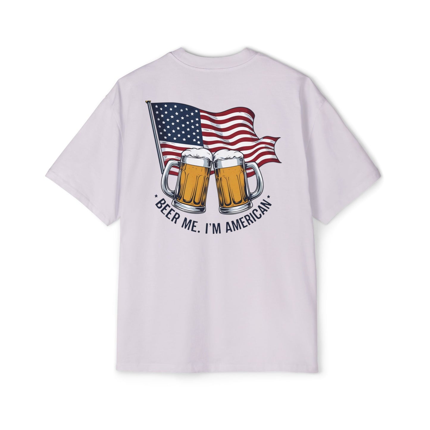 American Beer Lover's Tee | Men's Oversized Shirt