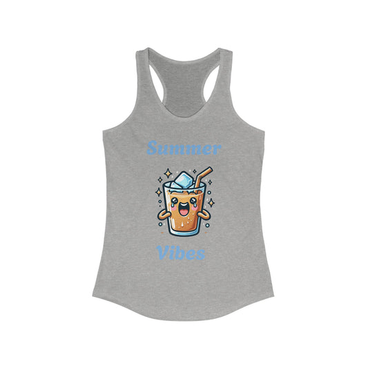 Summer Vibes Women's Tank Top | Cute Summer Apparel, Beachwear, Vacation Outfit, Summer Clothing