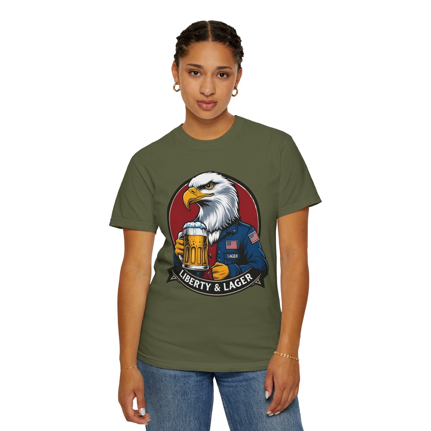 Unisex Eagle Graphic Tee - Liberty & Lager