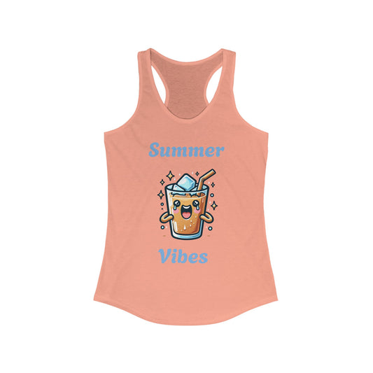 Summer Vibes Women's Tank Top | Cute Summer Apparel, Beachwear, Vacation Outfit, Summer Clothing